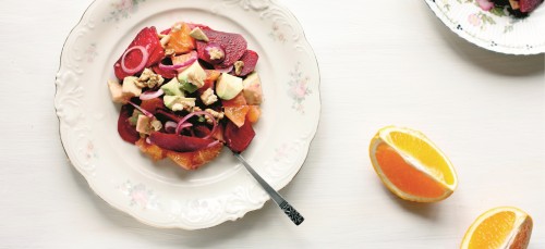 Deze salade maak je voor toch nog dat beetje zomerse gevoel