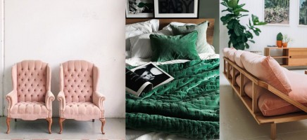 Inspiratie: haal fluweel in huis