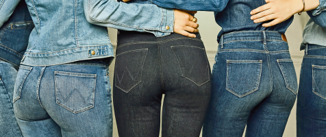 Mooie billen met de Body Bespoke collectie van Wrangler