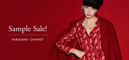 Zet 'm in je agenda: de Fabienne Chapot sample sale