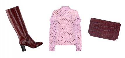 Look du jour: beautiful burgundy