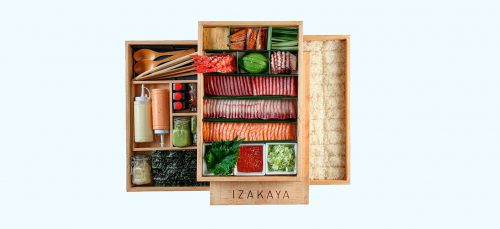 IZAKAYA take-away voor een luxe diner waar je maar wilt